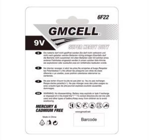 Gmcell 9v