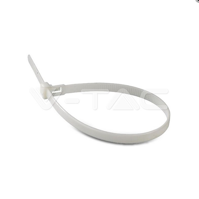 Benzi strangere VTAC 200x2.5mm alb /100buc - imagine 3