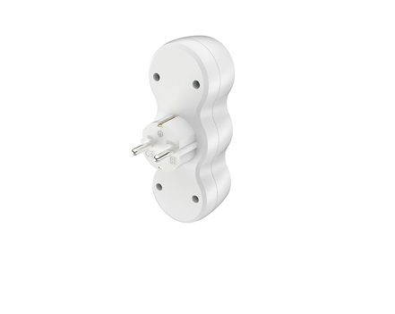 TRIPLU STECHER SCHUKO CU PROT. COP LN3 - imagine 3