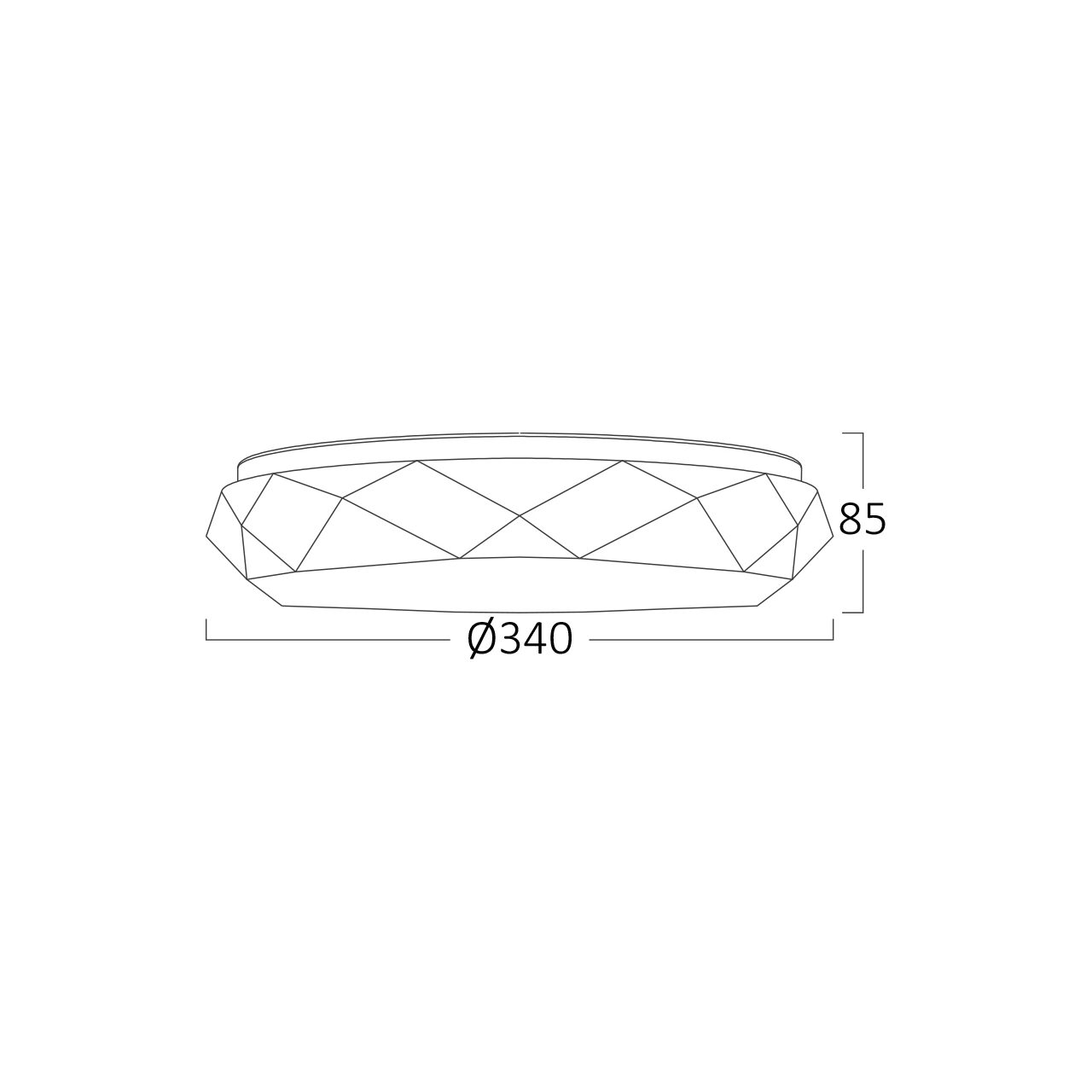 PLAFONIERA LED 24W 3in1 2380lm IP20 JADE SRC - imagine 4