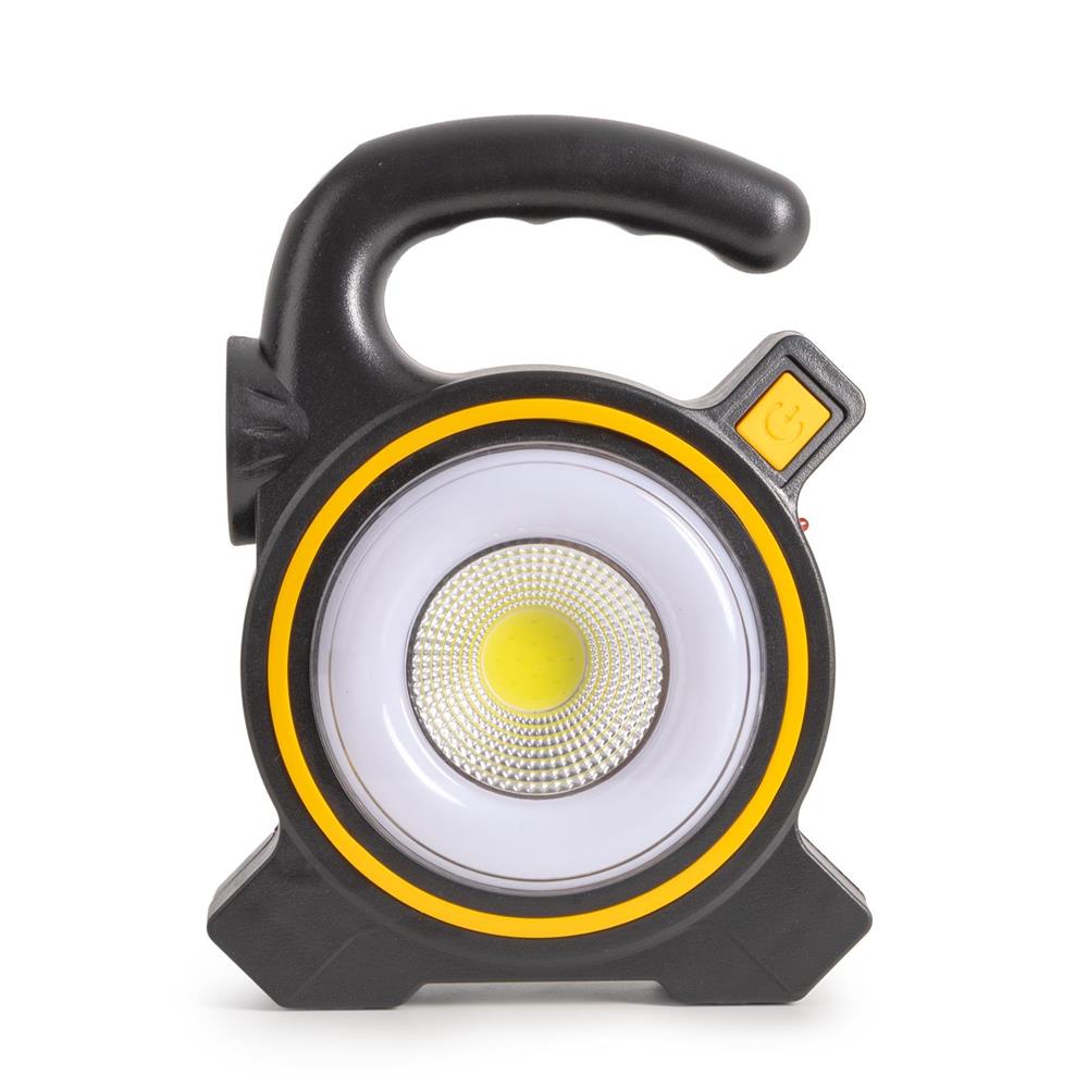 Lanterna solara reincarcabila ENTAC, 1W, 80 lumeni, 3 surse de lumina, iesire USB - imagine 6