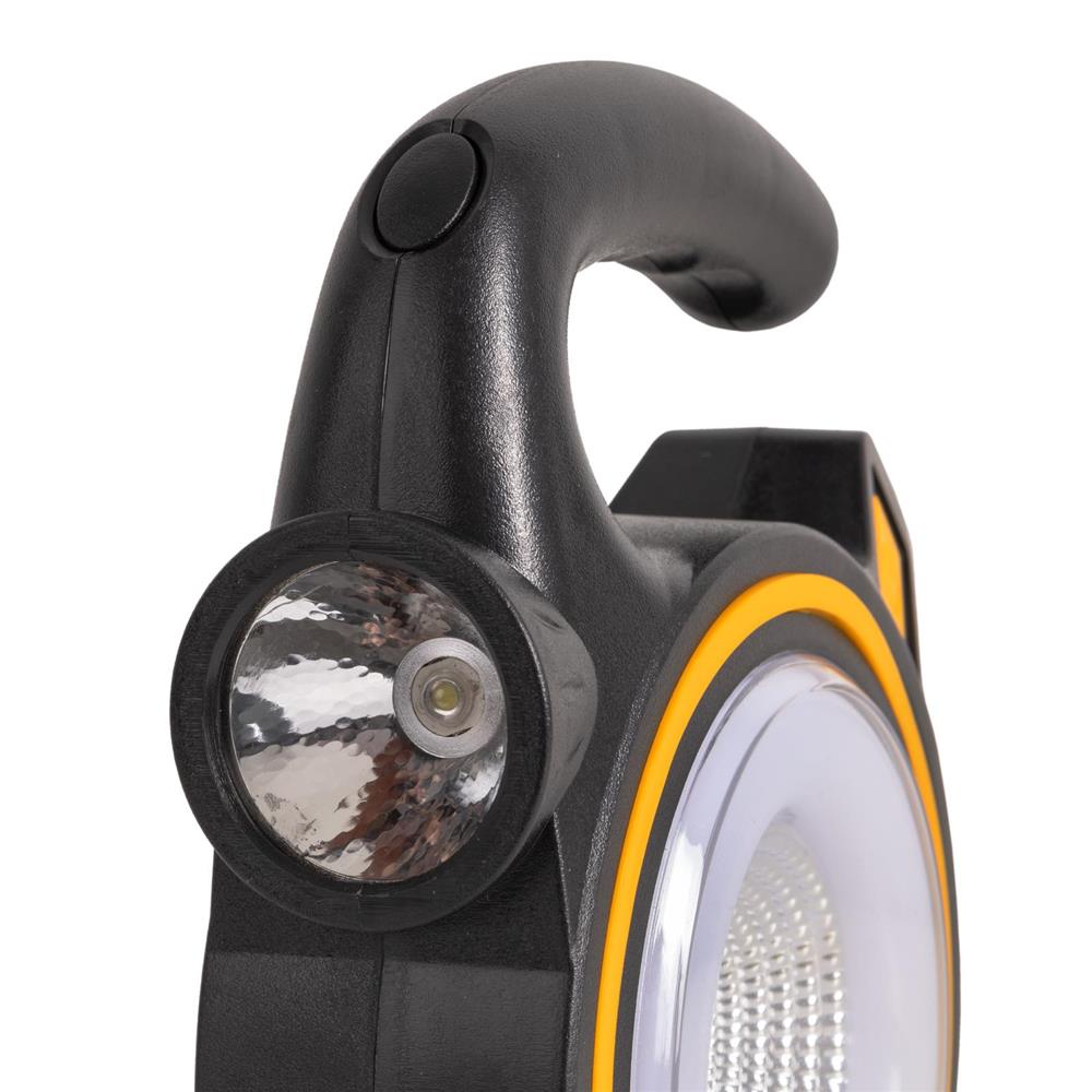 Lanterna solara reincarcabila ENTAC, 1W, 80 lumeni, 3 surse de lumina, iesire USB - imagine 7