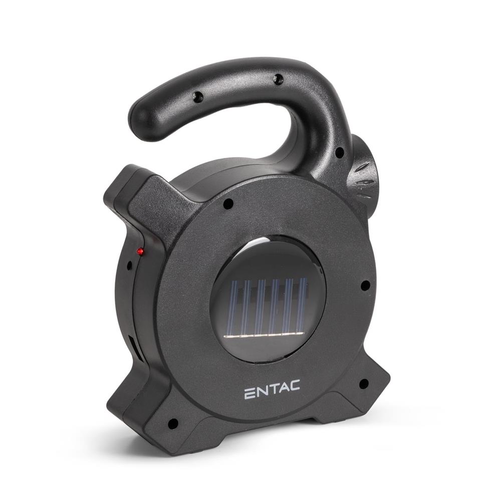 Lanterna solara reincarcabila ENTAC, 1W, 80 lumeni, 3 surse de lumina, iesire USB - imagine 11